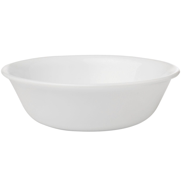 Corelle Livingware 10 oz Dessert Bowl Winter Frost White - bakeware bake house kitchenware bakers supplies baking