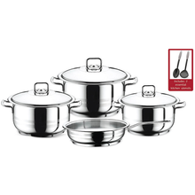 Prestige Stainless Steel 9Pc Set - bakeware bake house kitchenware bakers supplies baking