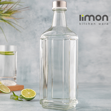 Limon Glass Bottle With Steel Lid