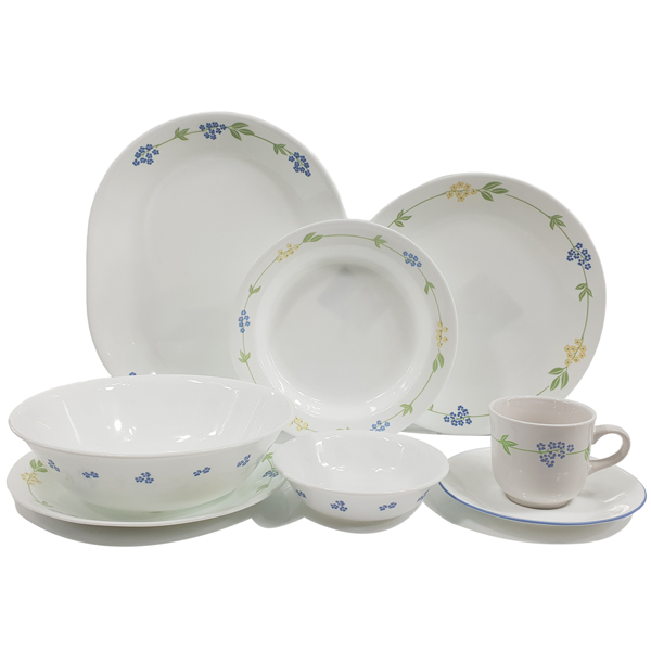 Corelle Livingware 76pc Dinnerware Set - Secret Garden