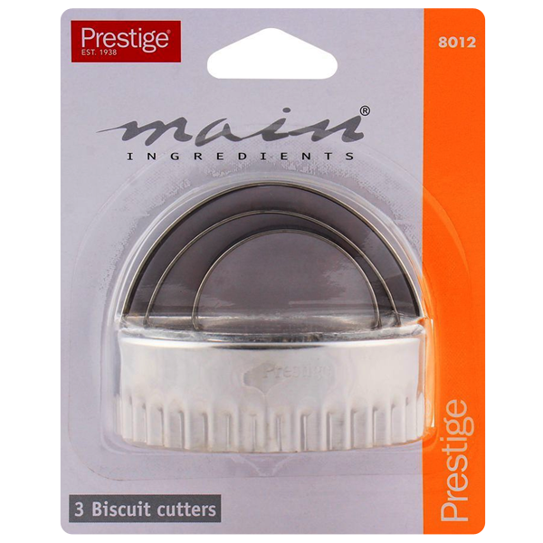 Prestige 3Pcs Biscuit Cutter