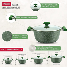 Prestige Essentials 12pcs Pots and Pans Set