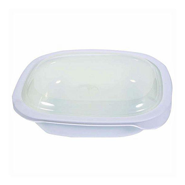Corelle 1.89L Oblong Dish White with plastic cover - bakeware bake house kitchenware bakers supplies baking