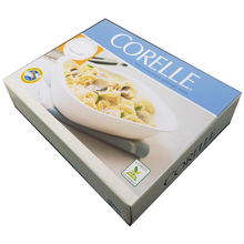 Corelle 1.89L Oblong Dish Secret Garden with plastic cover - bakeware bake house kitchenware bakers supplies baking