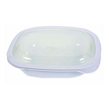 Corelle 2.83L Oblong Dish White Set with plastic cover - bakeware bake house kitchenware bakers supplies baking