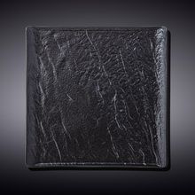 Wilmax SlateStone Square Plate 6.75