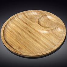 Wilmax Natural Bamboo 2 Section Platter 8