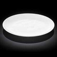 Wilmax Fine Porcelain Rolled Rim Round Platter 12