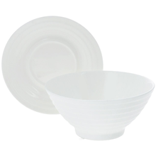 Wilmax Fine Porcelain Bowl & Saucer - bakeware bake house kitchenware bakers supplies baking