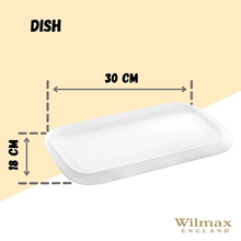 Wilmax Fine Porcelain Serving Dish 12