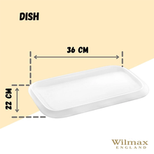 Wilmax Fine Porcelain Serving Dish 14