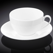 Wilmax Porcelain Tea Cup and Saucer Set