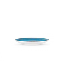 Wilmax Spiral Blue Round Plate 8
